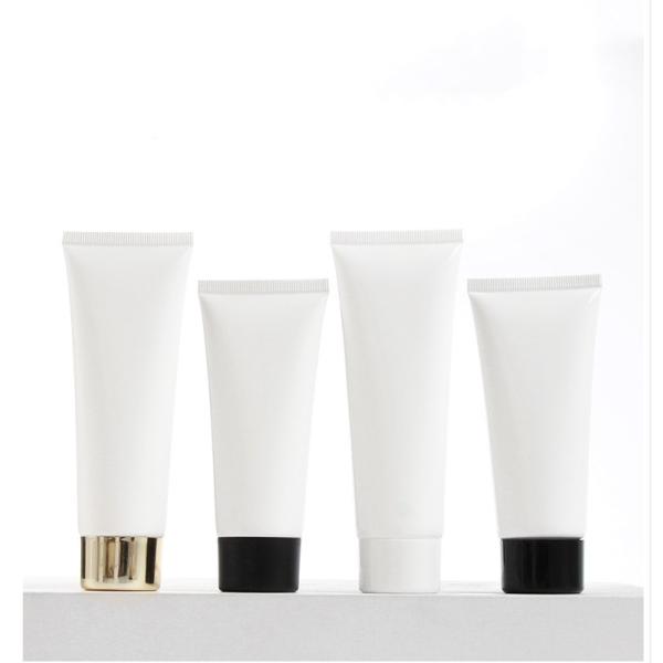 Round 150ml 200ml Sunscreen Cosmetic Squeeze Tubes