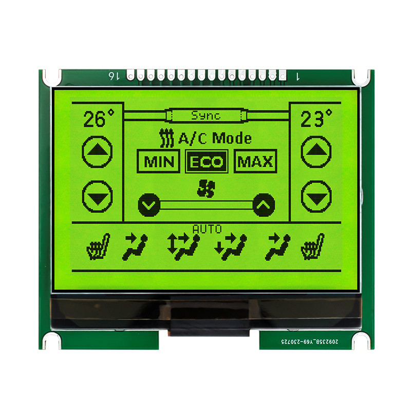 240X160 Graphic LCD Module FSTN Positive Display With White Backlight ST7529