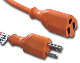 China UL America power cord 18 AWG Universal Power Cord cable, IEC320C13 to NEMA 515P wholesale