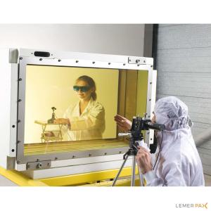 China 2mmpb X Ray Lead Glass Radiation Protection For Xray Ct Room on sale