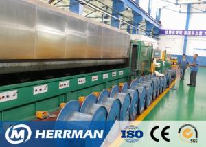 Individual Motor Control Wire Drawing Line , Wire Processing Machine 360KVA