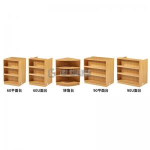 China 60cm width Retail Check Out Counter , ODM Store Cashier Counter 90cm height wholesale