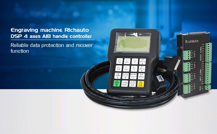 CNC Router A18S 4 Axis Control System DSP Handle Controller for Video Technical Support