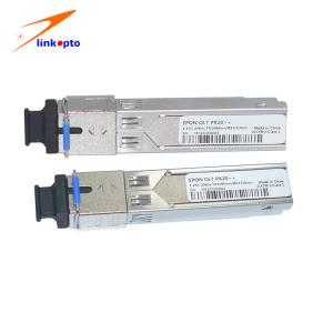 China EPON OLT PX20++ 20km Tx1490nm SC UPC Sfp Optical Module wholesale