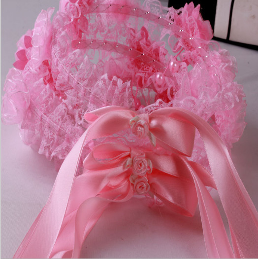 Children's crown veil, girls head flower veil headband, wedding princess wreath, wedding photography floor headdress hai