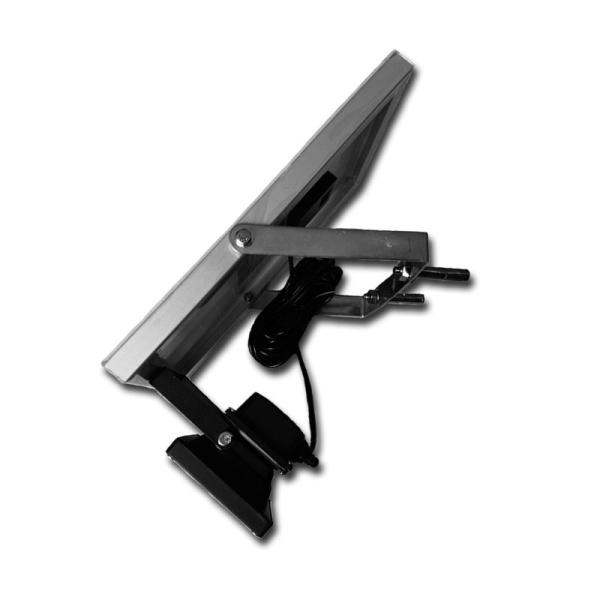 Quality Solar powered flood light with sensor PIR /F50W led flood light wih sunpower panel for sale