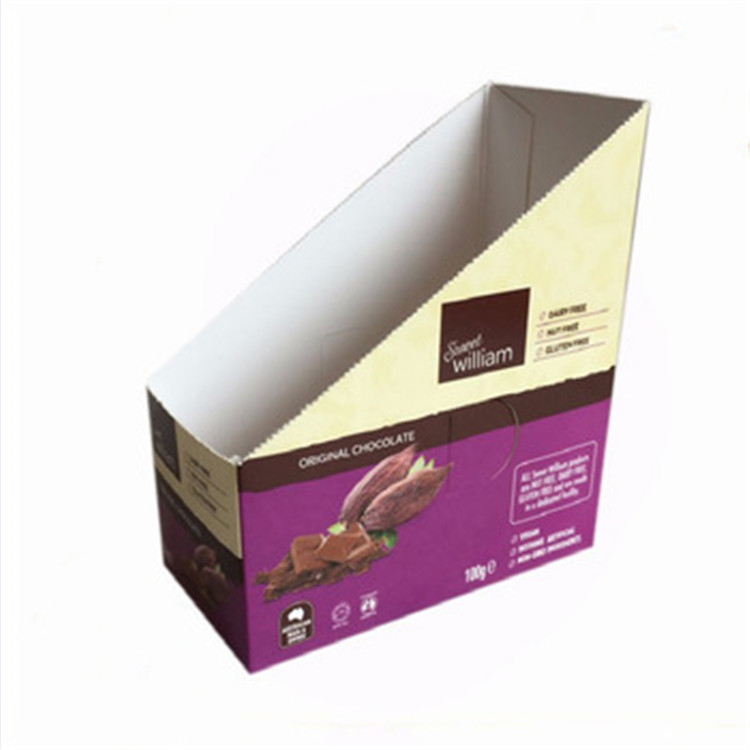 Retail Counter Top Custom Cardboard Display Boxes Using Recycled Material