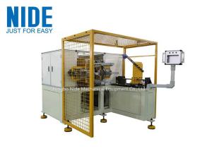Single Working Station Automatic Coil Winding Machine / Big Coil Motor Stator Winding Machine