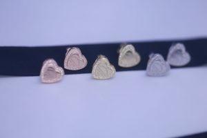 China Hypoallergenic Silver 925 Sterling Earrings Stud Jewellery Heart Stud Customized wholesale