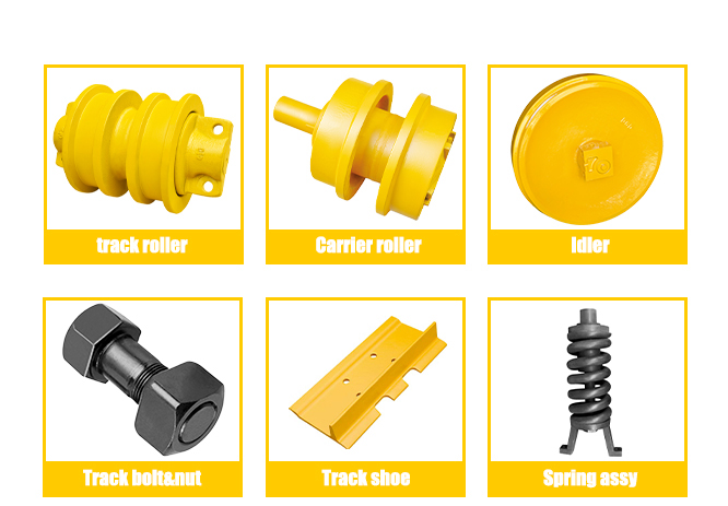 TD40 Track Roller Bulldozer Bottom Track Rollers CR6088/CR6089 For Undercarriage Parts 395-14-0210 395-14-0213
