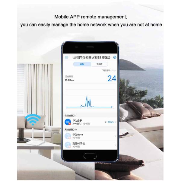 Original Unlocked H U A Wei Ws318N 4G Lte Cpe Router 300mbps With Port Mapping And UPNP Automatic Support