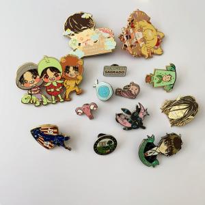 Top Factory Custom High Quality Animal Pin Cute Natural Rabbit Hard Enamel Pin