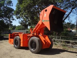 China Tunnel load haul dump truck with ability to install Shotcrete Robot Arm , KSQ RL -2 wholesale
