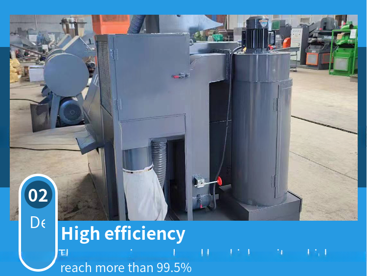 30-50 kg/h Capacity Waste Cable Granulator Copper Wire Recycling Machine for Recycling