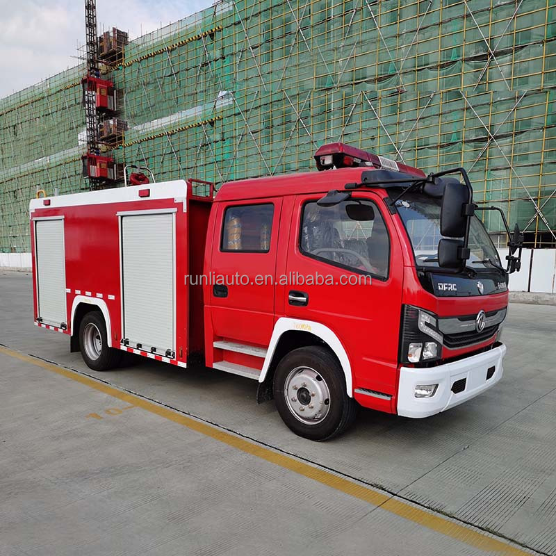 Factory 5000 Litres Small Fire Rescue Fighting Water Fire Tank Truck