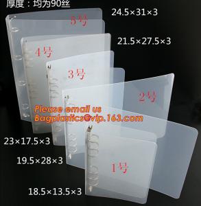 China PP Material Document Pocket File Folder, A4 pp file folder, clear clip file folder wholesale