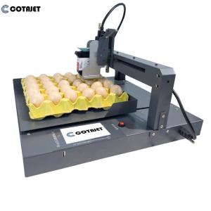 China 300DPI -600DPI Egg Coding Machine / Egg Inkjet Printer With Printing On Eggs And Egg Cartons wholesale
