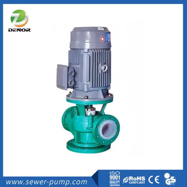 Quality IGF Type Fluorine Lined Pipeline Centrifugal Pump 100L/Min Wear Resistant for sale