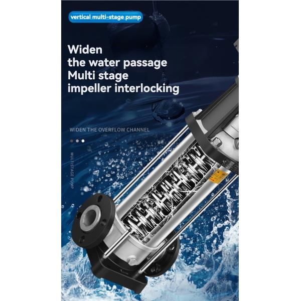 Hi-Tech Stable Vertical Multi Stage Centrifugal Water Pump Impeller