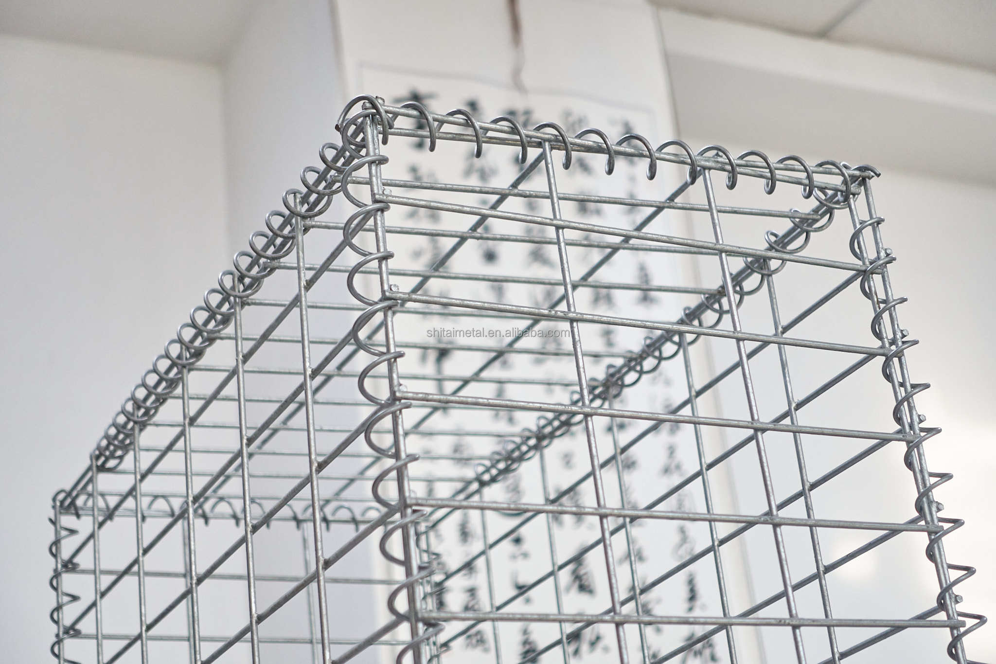 Gabion box application example