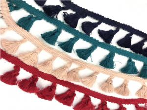 Niris Lingerie garment accessories 3cm width Multicolor tassel fringe tassel lace trim