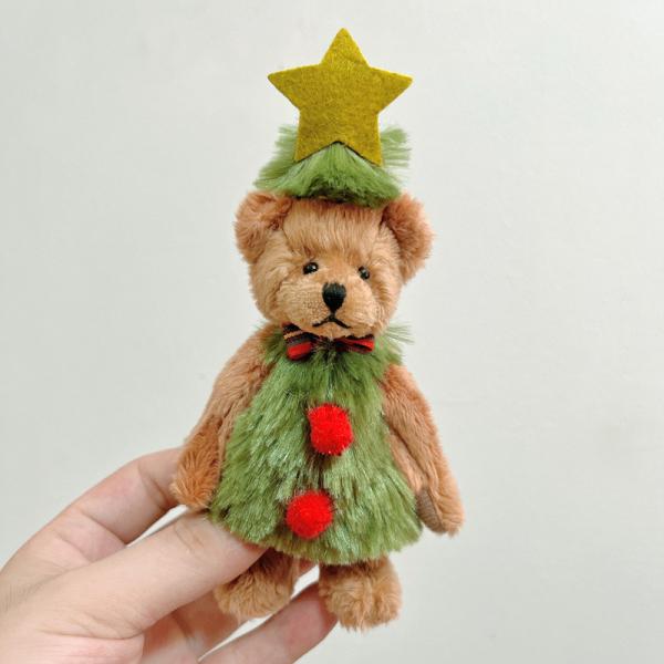 Teddy Bear Plush Joint Plush Bear Doll Key Chain Stuffed Animal Toys