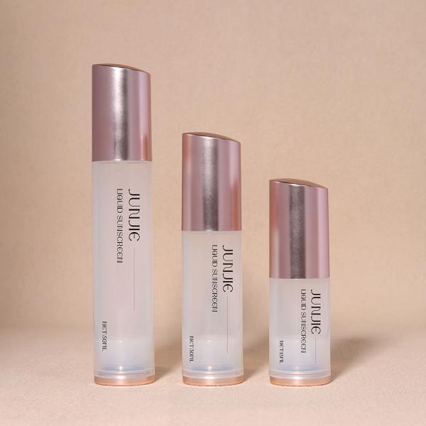 Matte PP Airless Bottle Sealing Type Lotion Airless Pump Bottle 15ml 30ml 50ml