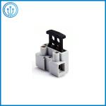 EU Standard 1 Way Fuse Terminal Blocks With 5x20mm Fuse Holder 6.3A 250V