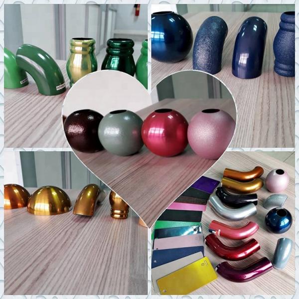 Candy Apple Red Metallic Powder Coating High Strength Corrosion Resistance