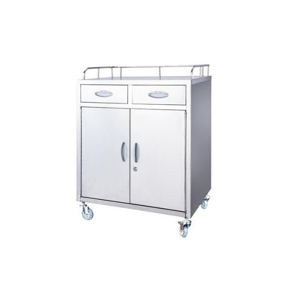 China Stainless Steel Medical Medicine Trolleys Cart For Hospital Patient wholesale