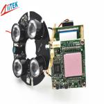 Pink Low Resistance Thermal phase chaging materials Interface Pad For Computer