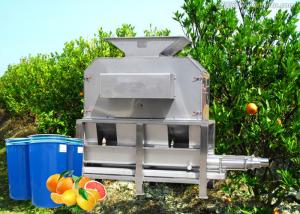 Commercial Citrus Processing Line , Lemon Juice Processing Machinery