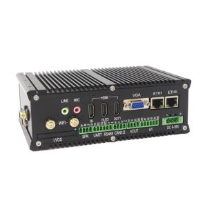 RK3568 Vehicle Embedded PC 32GB 64GB Quad-core Cortex-A55