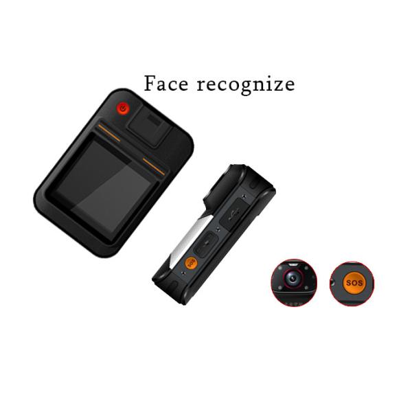 EDGE HSPA WCDMA B1 4G Body Camera 2500mAh Video Live Streaming Camera