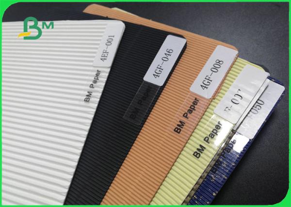Quality 120g + 150g Single Face Color Corrugated Paper Board For Furniture Package for sale
