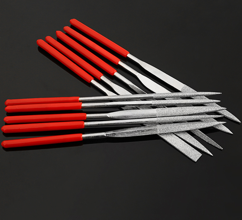 Hand Tools Set Diamond Needle Files Set Diamond Needle Steel Files
