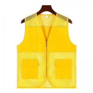 China Custom Reflective Vest OEM Mesh Material Site Factory Car Repair Commonly Used High Visibility Safety Vest wholesale