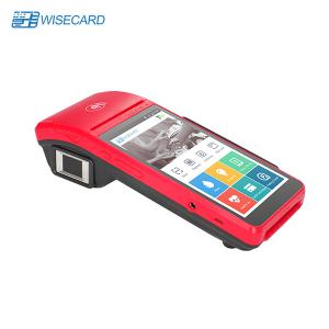 China 4G Wifi Smart Biometric POS With Fingerprint Reader Touch Screen wholesale
