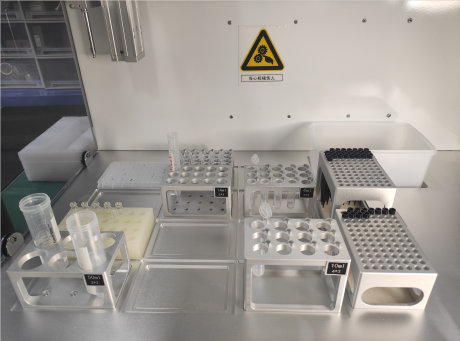 OEM Laboratory Automated Pipetting Workstation PLC Control For Nucleic Acid Extraction