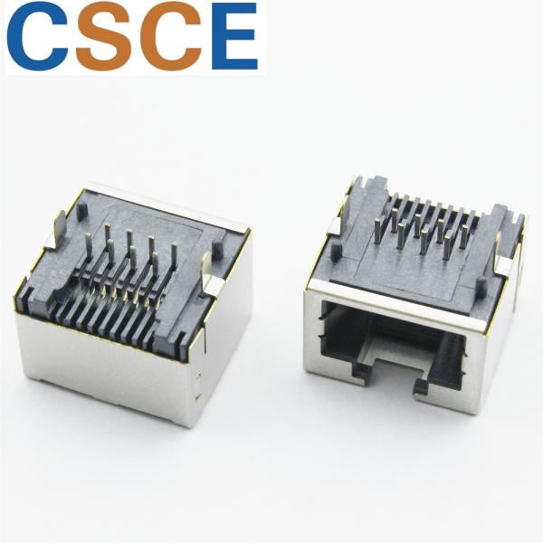 Quality Networking Switch 90 Degree RJ45 Connector SC988 Series Without Transformer 15mm for sale