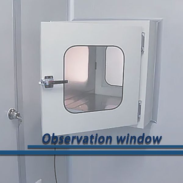 Electronic Interlocking Uv Stainless Steel Pass Boxes Static And Dynamic Customized Size