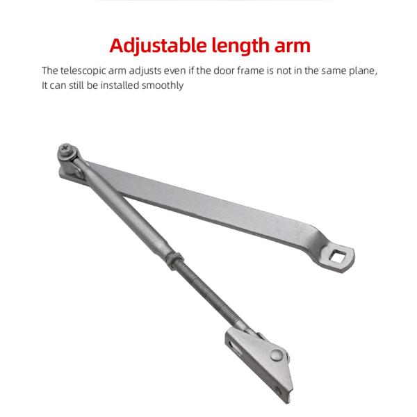 Hydraulic Door Closer Safe and Durable for Commercial Overhead Doors Less than 1050mm