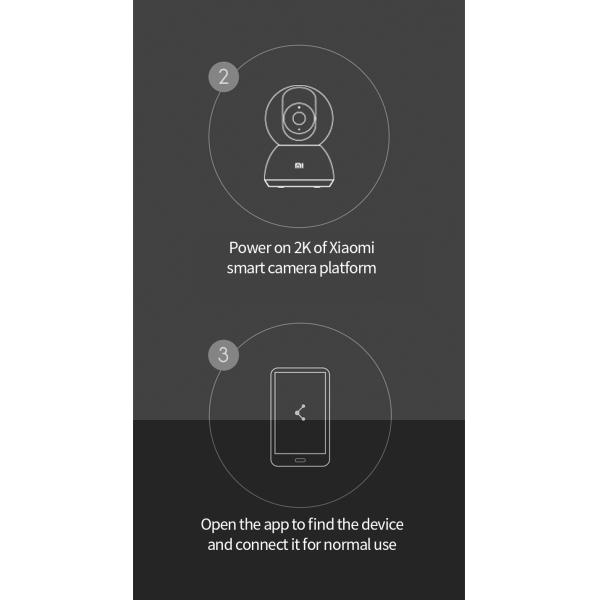 Xiaomi Mijia Mi 360 Home Security Camera 2K 1296P WiFi Night Vision Wireless Webcam AI Smart IP Camcorder Protect Home S