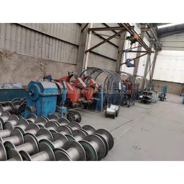 630/500 Bobbin Second Hand Wire Stranding Plant with 7 Core PC Wire Twisting Machine