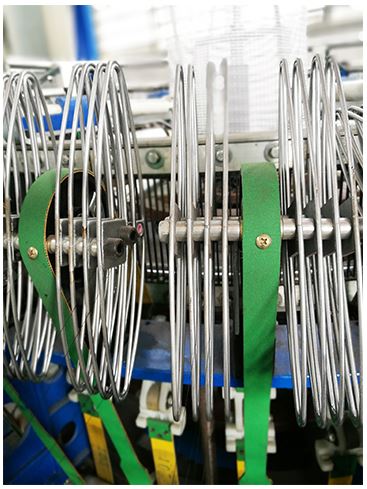 4 Shuttle Mesh Circular Loom For Fruits / Vegetables Bag Packing High Speed