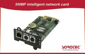 SNMP card UPS Accessories benefit for automatization and network management