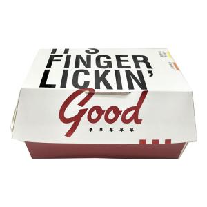 China Stable Packaging Burger Box Customer' Requirement Design With Recycled Materials wholesale