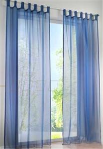 Elegant Design Custom Window Curtains 100% Polyester With Divider Valances