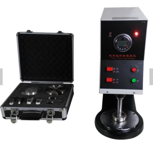 Quality ISO3005 ASTM D1777 Electronic textile thickness gauge Fabric Thickness Tester for sale