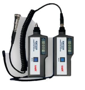 China Digits Crystal Display 0.1～199.9 m/s2 Acceleration -20 ～400 ℃ Portable Vibration Meter wholesale